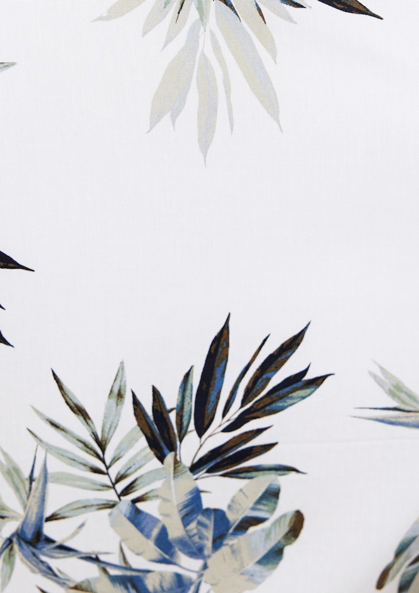 White Sardinia Stretch Leaf Shirt