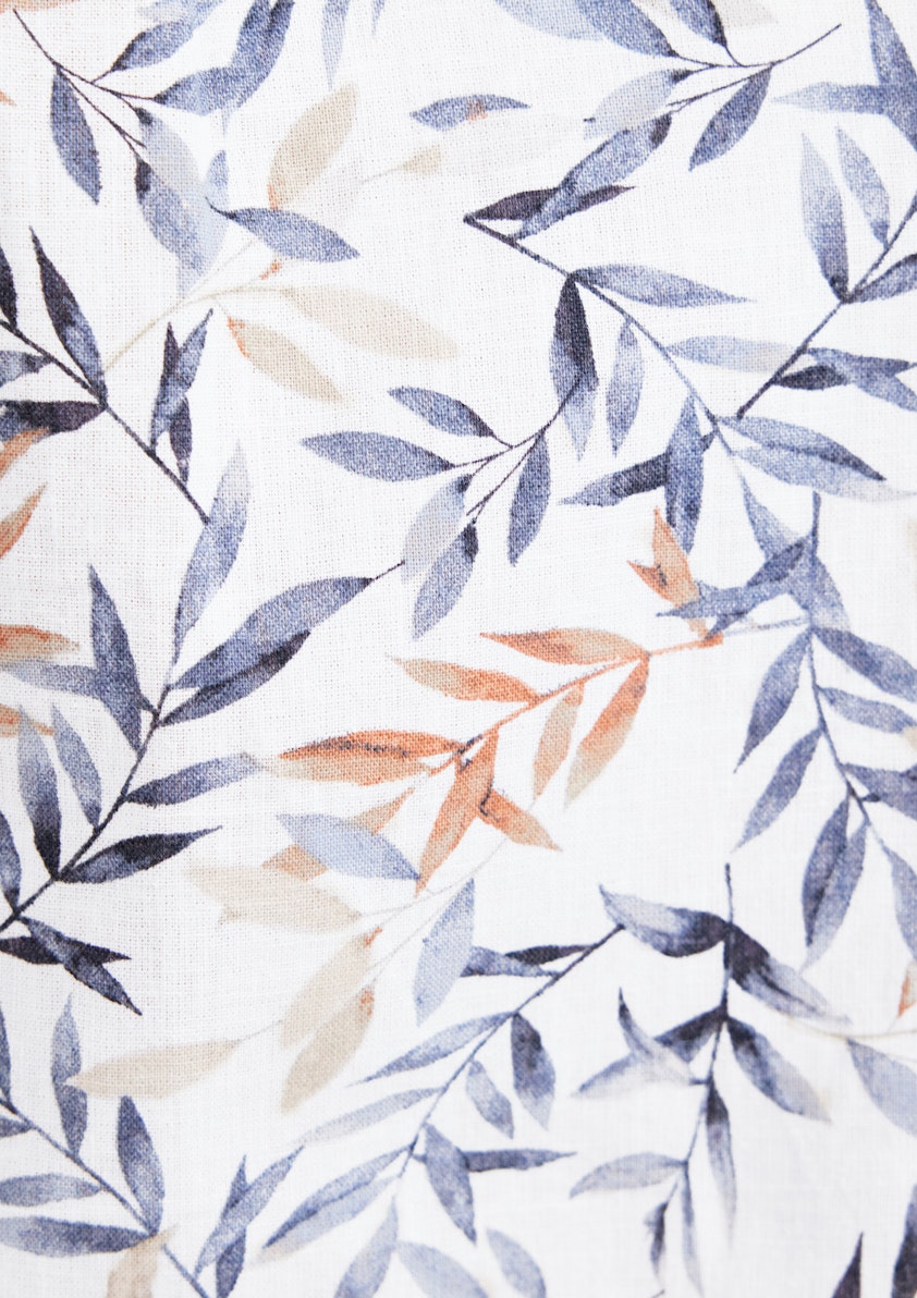 Savannah Linen Leaf Shirt