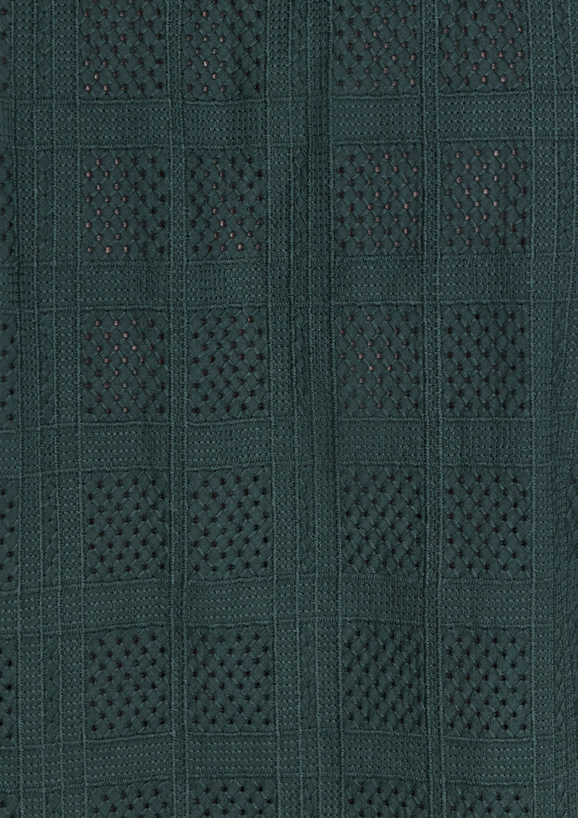 Green Monte Carlo Textured Shirt