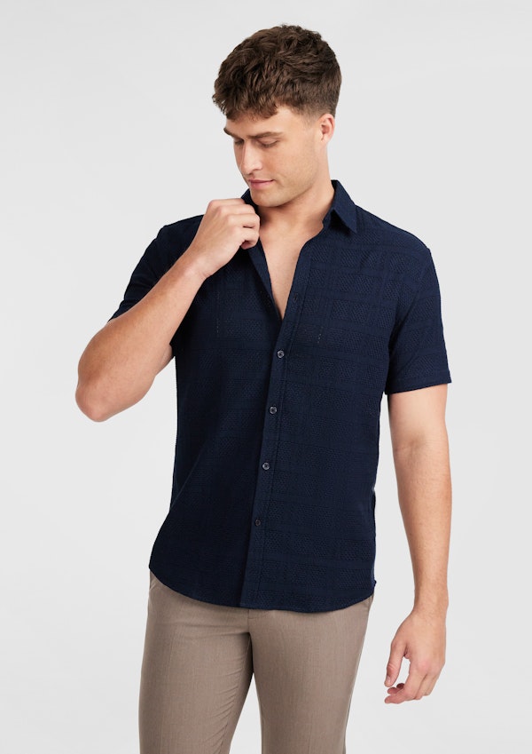 Monte Carlo Textured Shirt
