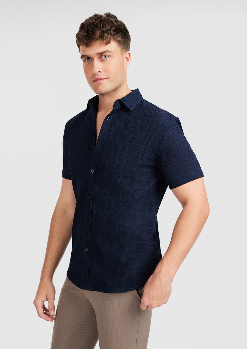 Monte Carlo Textured Shirt