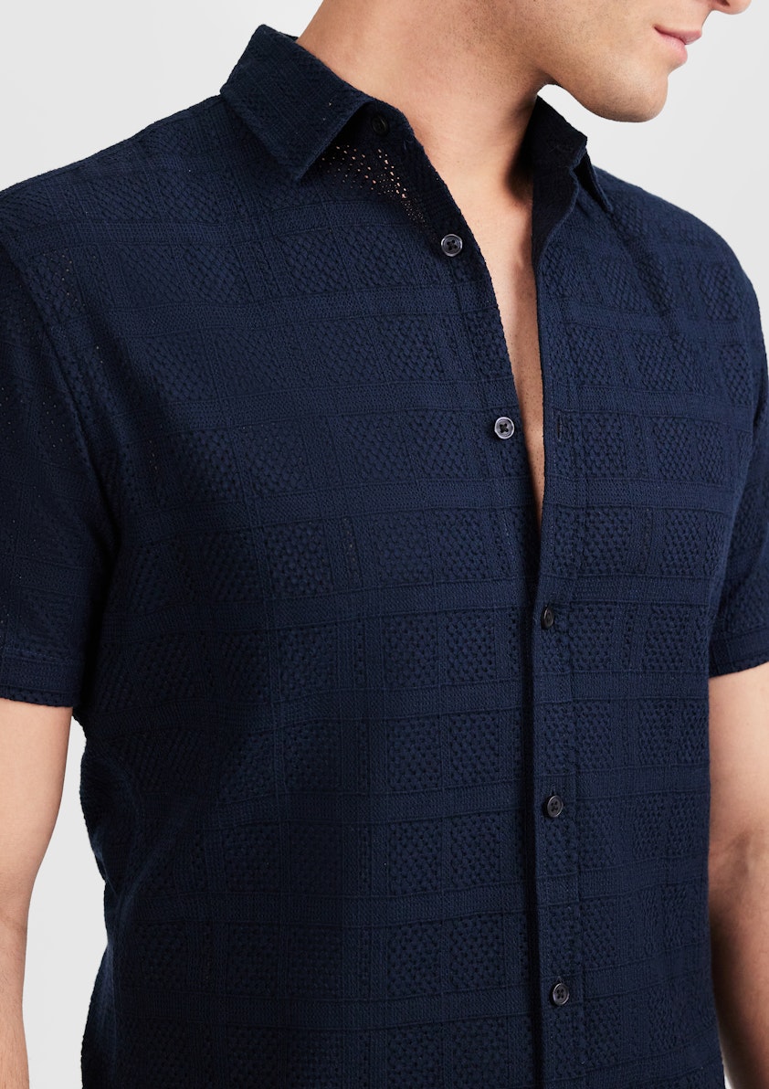Monte Carlo Textured Shirt