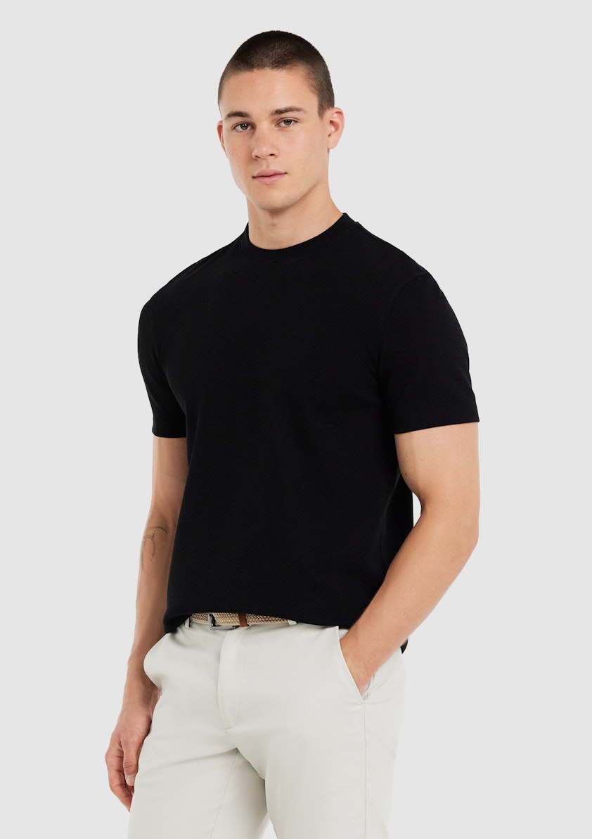Brooklyn Textured T Shirt