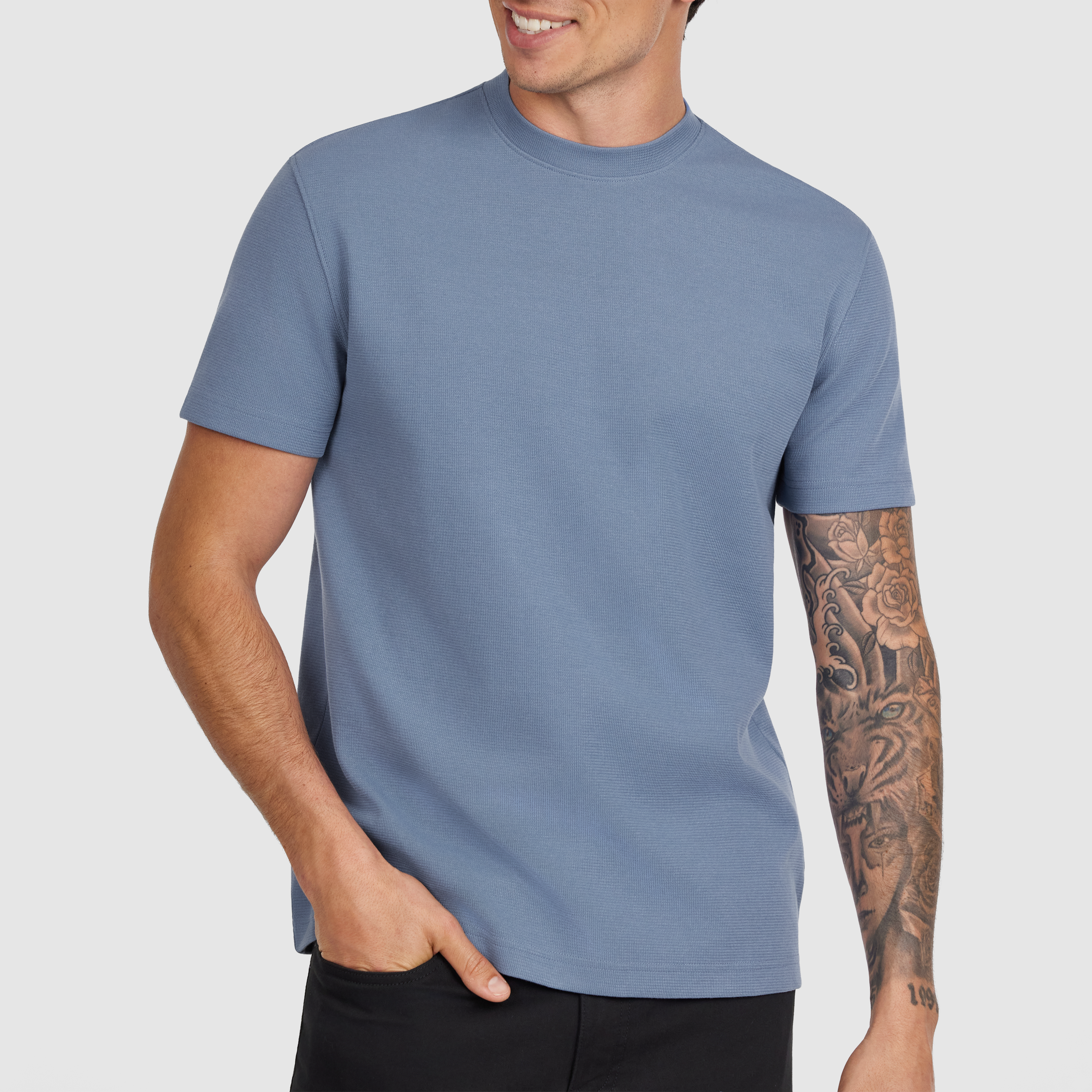Brooklyn Textured T Shirt
