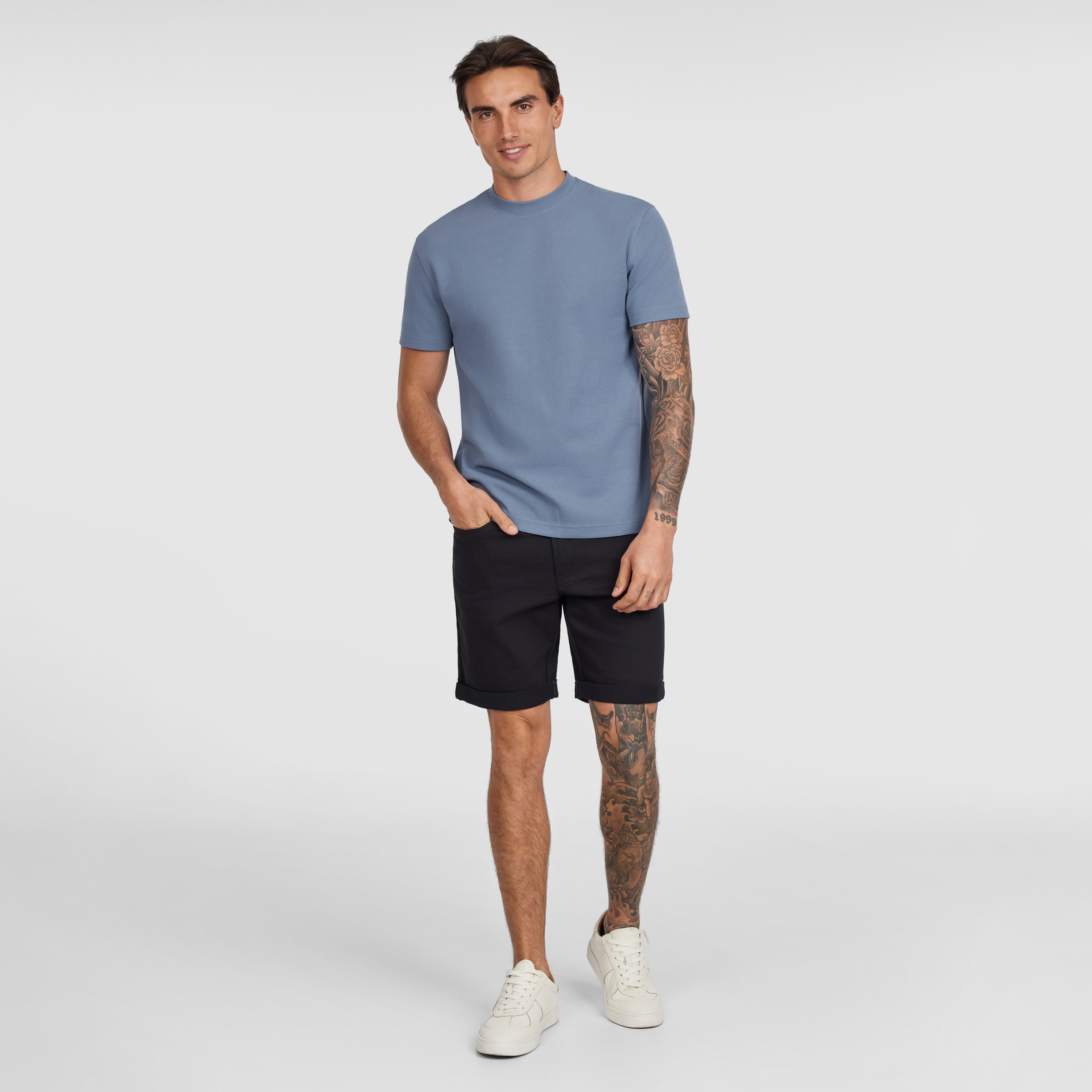 Brooklyn Textured T Shirt