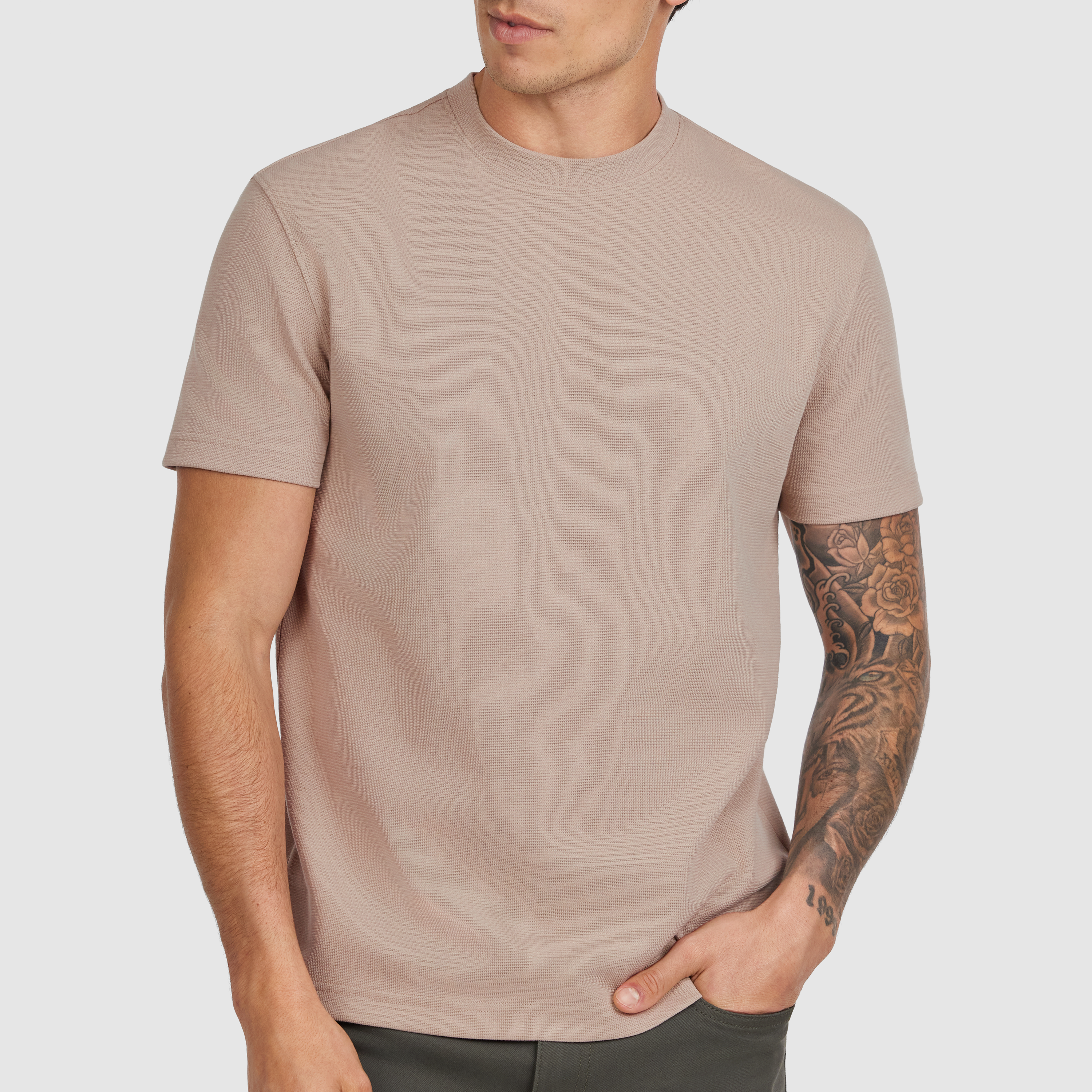 Brooklyn Textured T Shirt