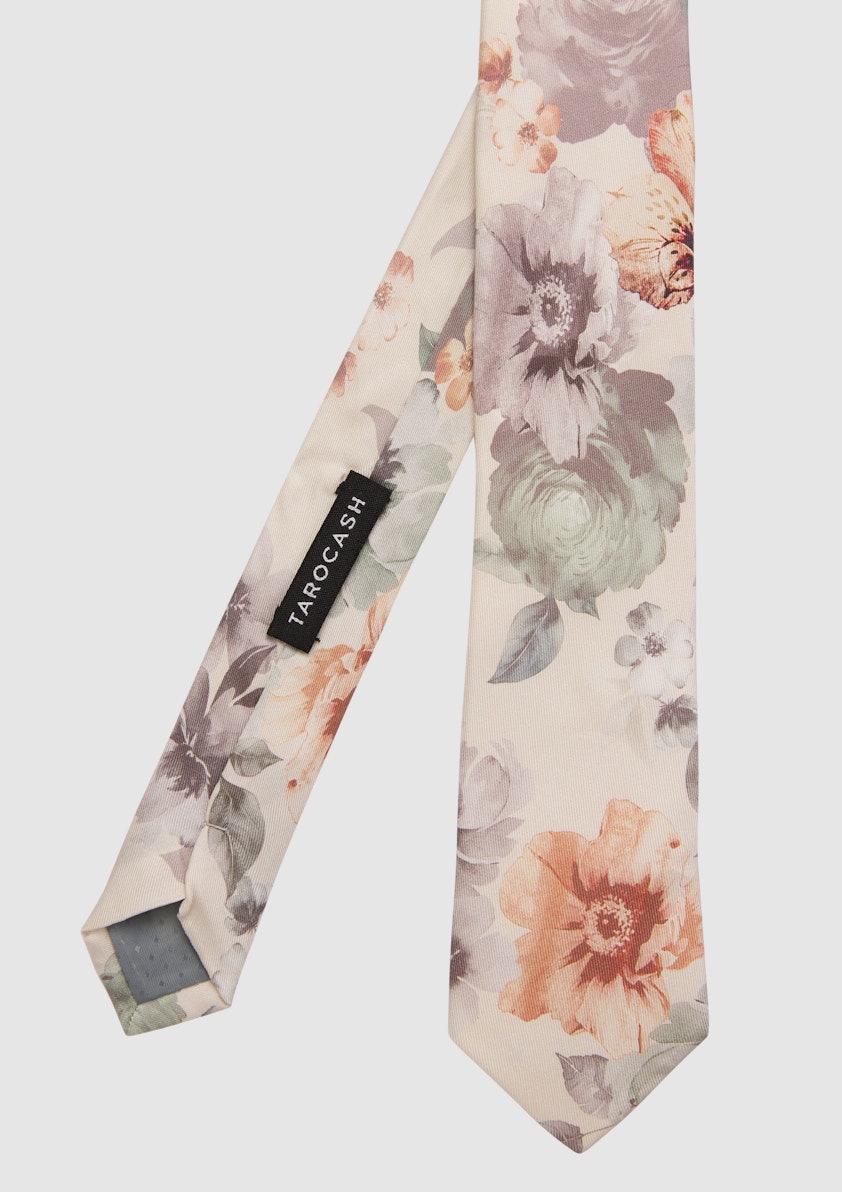 Avery Floral Silk Tie