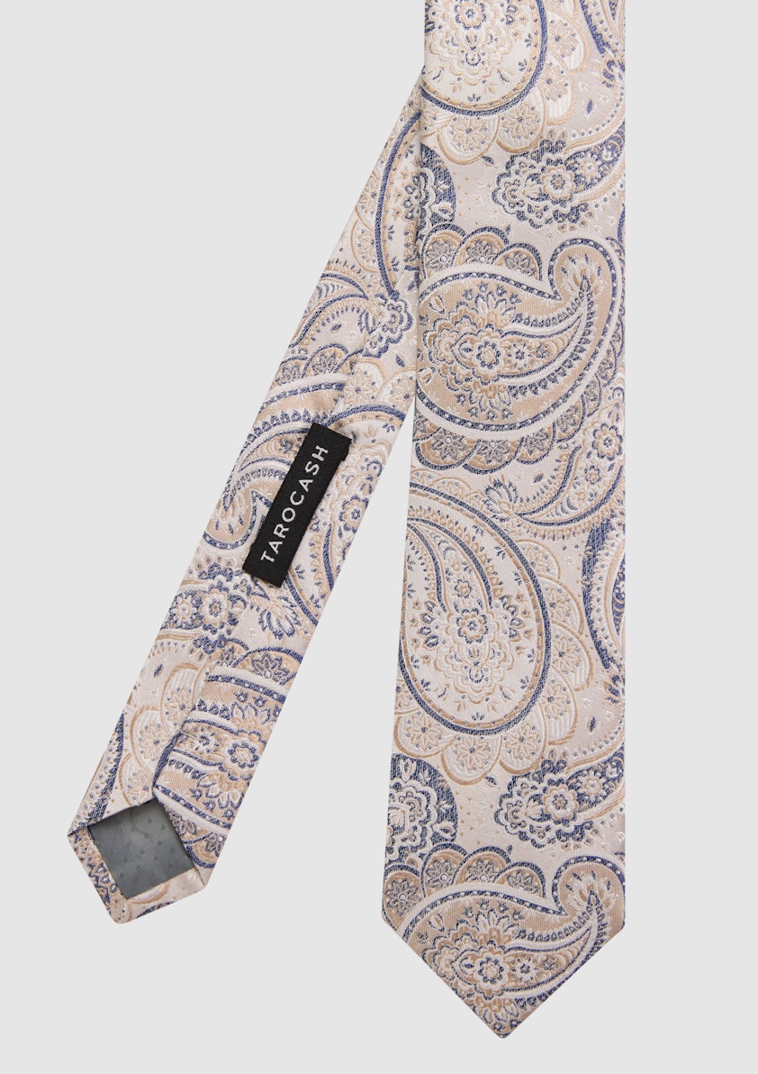 Brooks Paisley Silk Tie