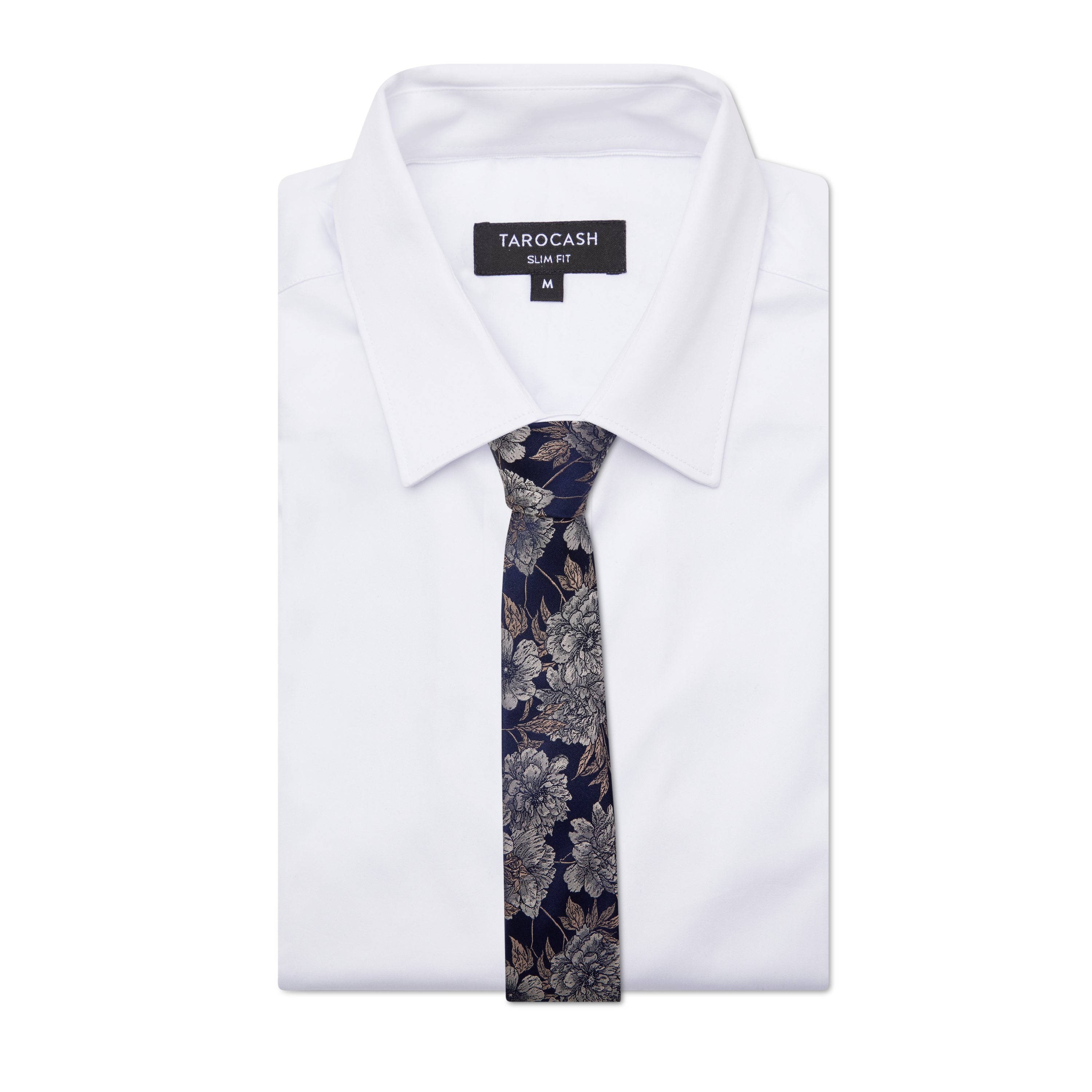 Tate Floral Silk Tie