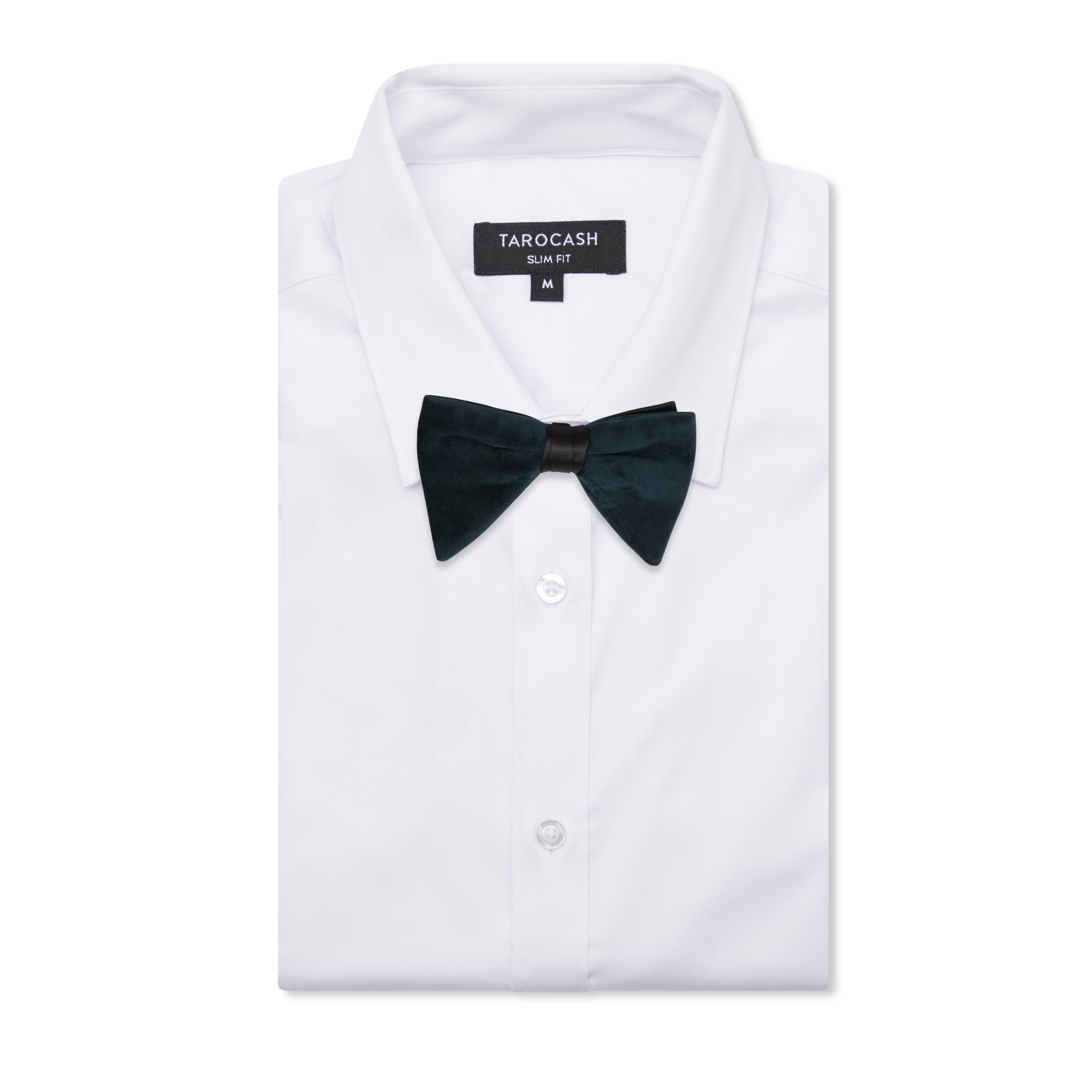 Green Maverick Velvet Bow Tie
