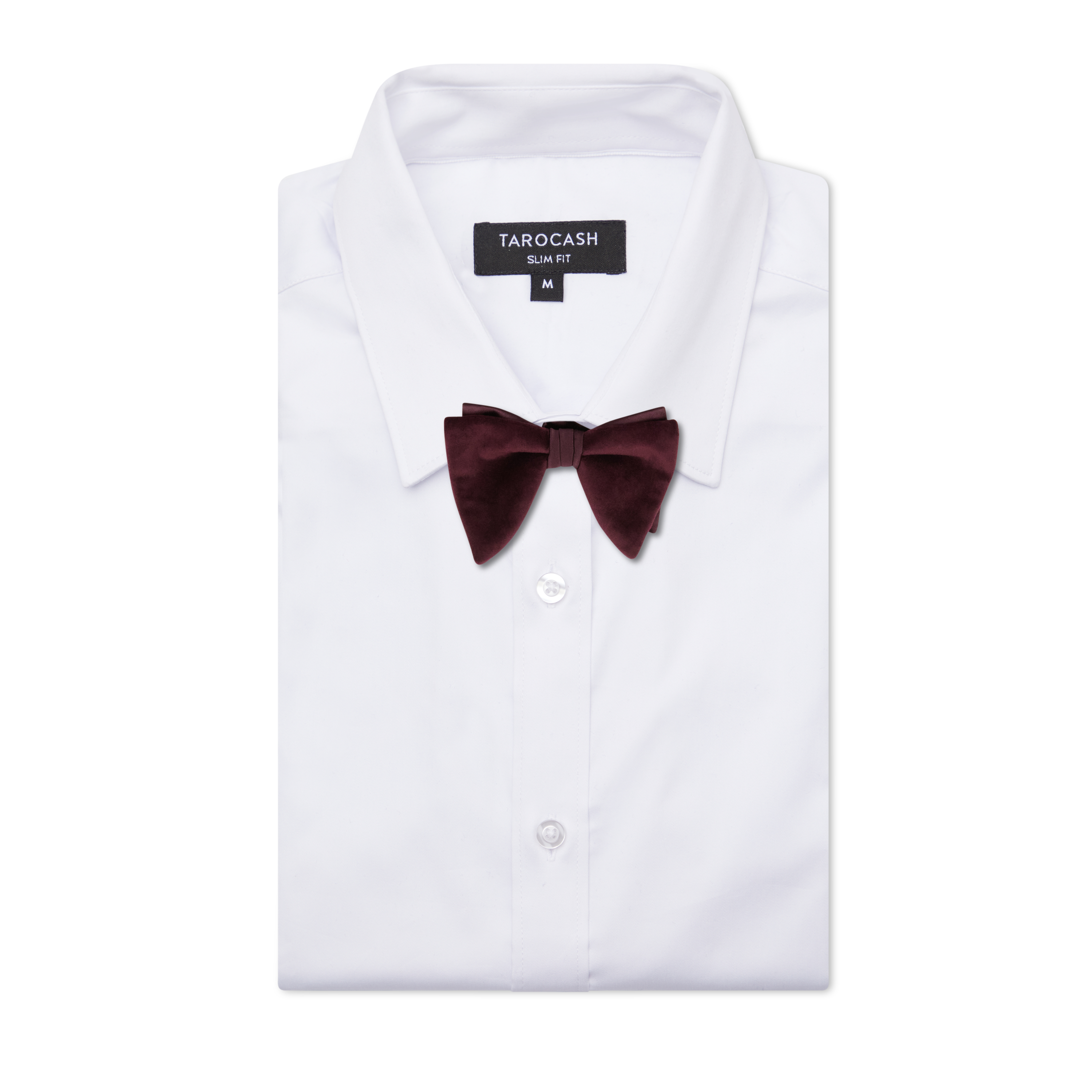 Merlot Maverick Velvet Bow Tie
