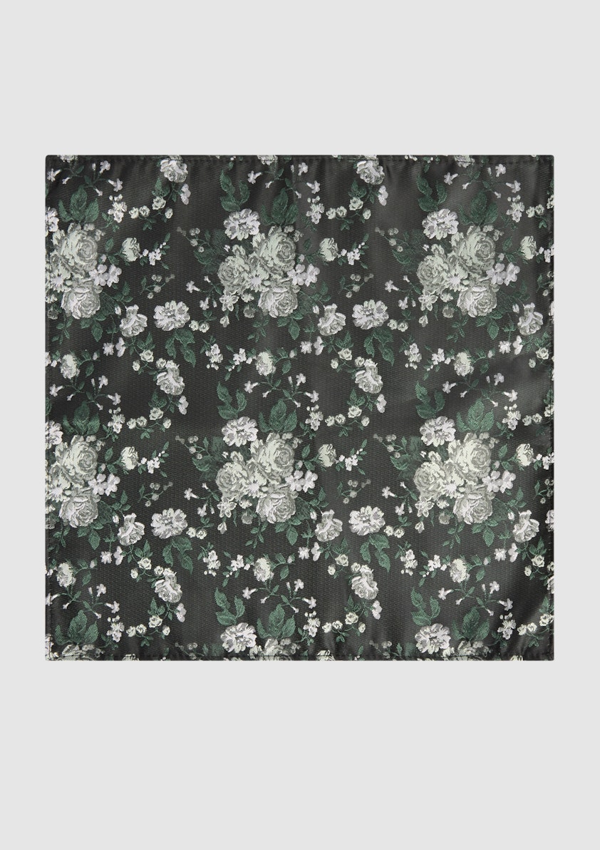 Millbury Floral Pocket Square