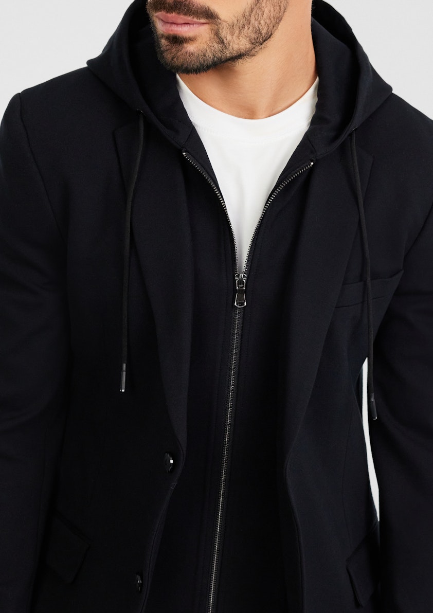 Tech Tailoring Hooded Blazer