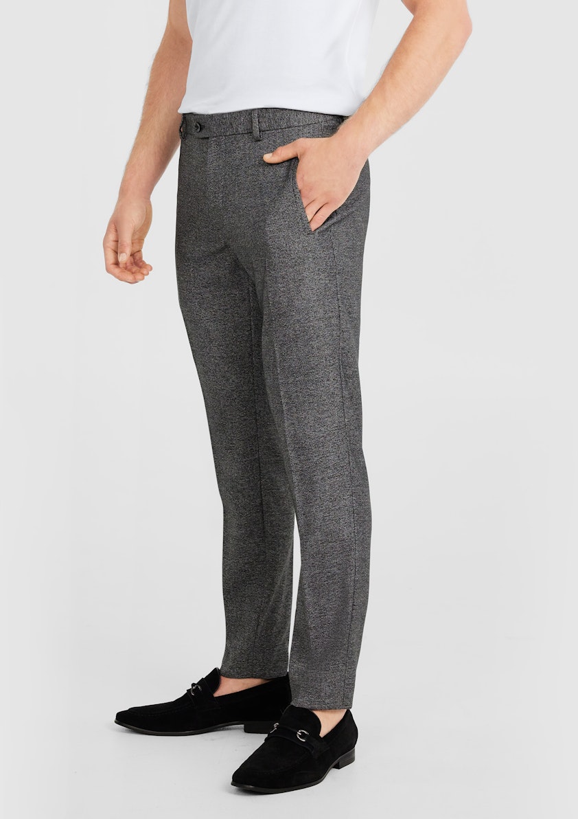 Charcoal Wynn Textured Blazer & Pant