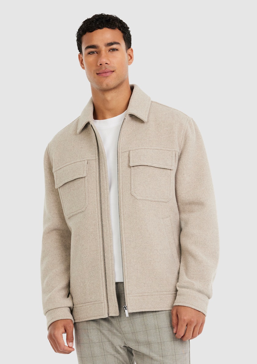 Linden Wool Zip Jacket