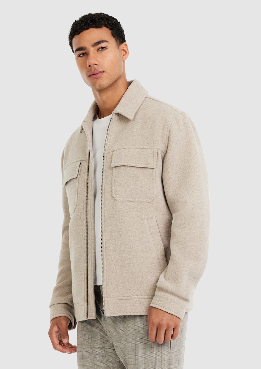 Linden Wool Zip Jacket