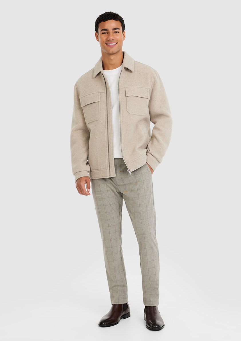 Linden Wool Zip Jacket