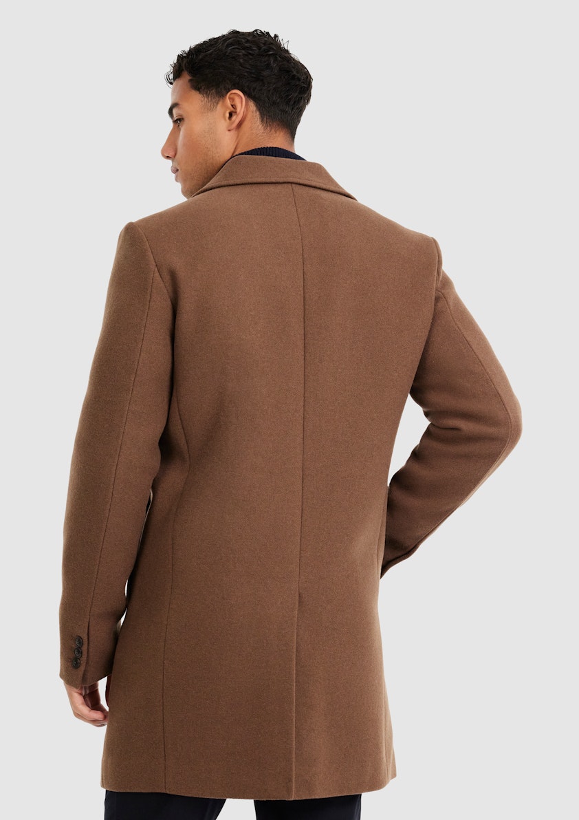 Camel Sussex Wool Coat