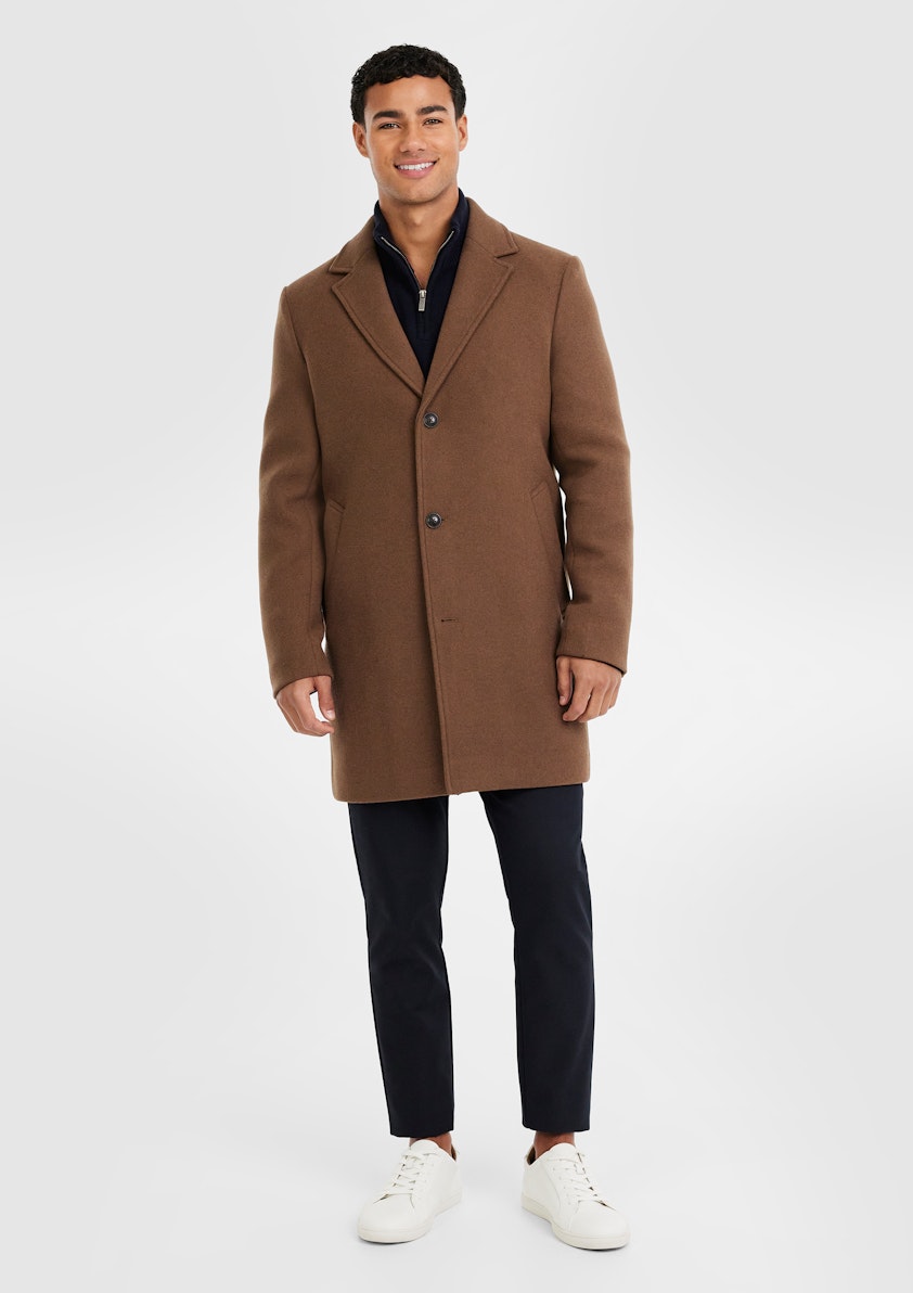 Camel Sussex Wool Coat