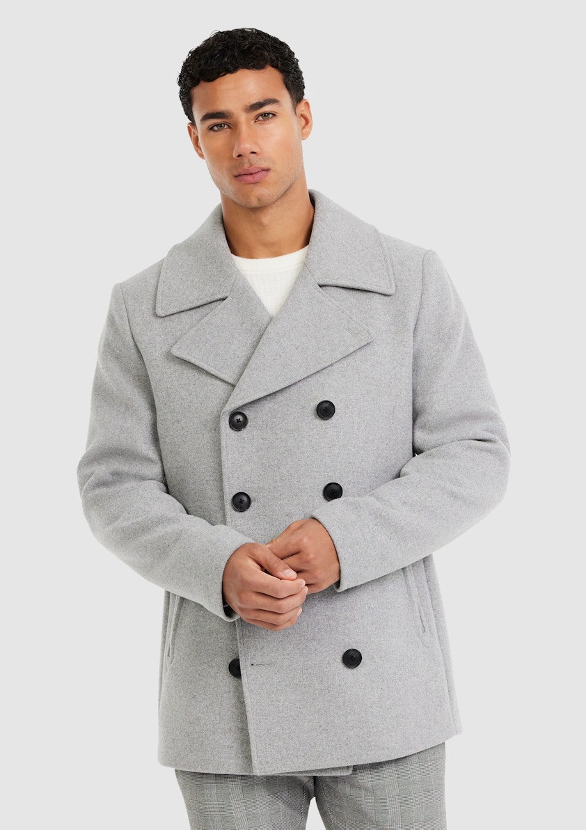 Delonge Wool Double Breasted Coat