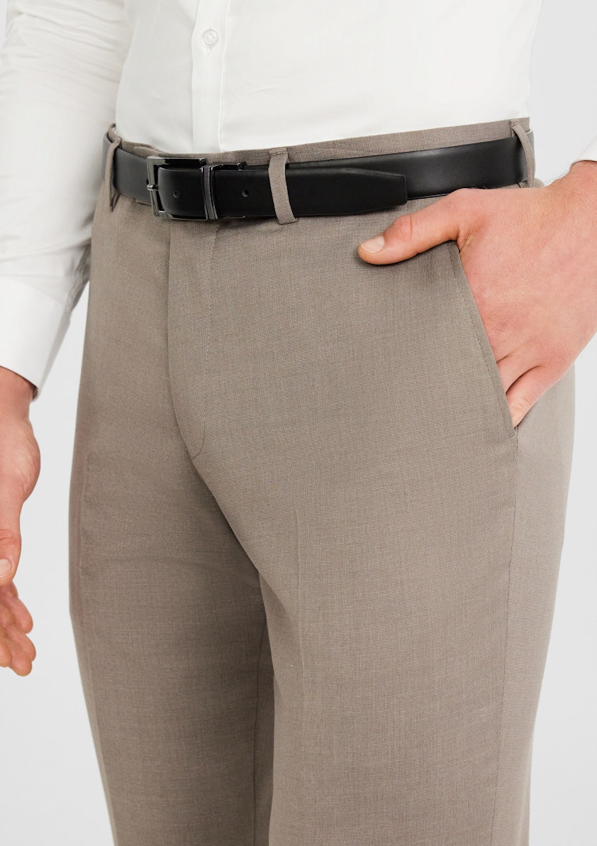 Mocha Beresford Slim Pant