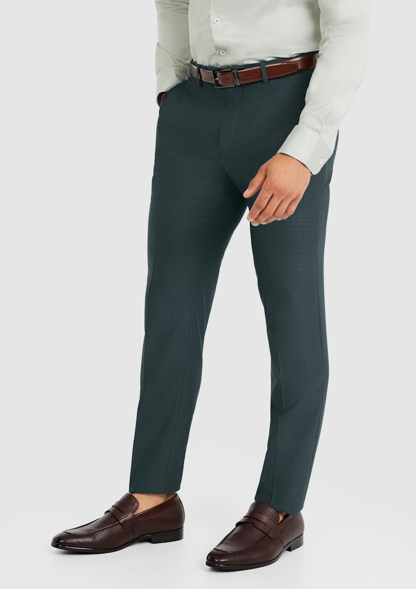 Mid Green Corso Slim Pant