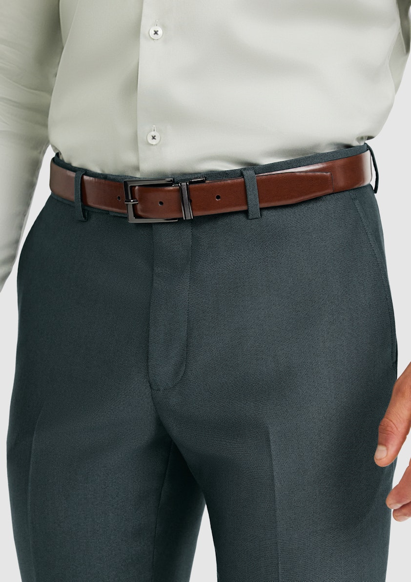 Mid Green Corso Slim Pant