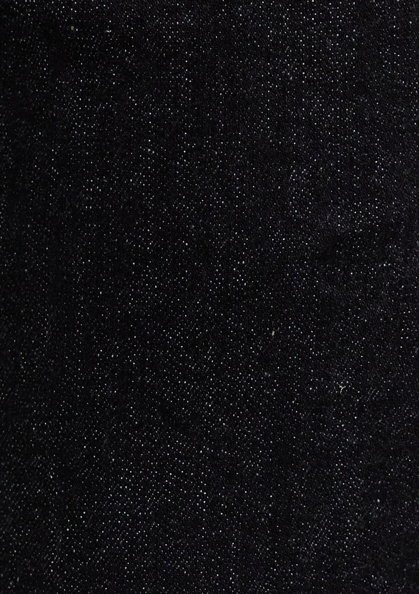 Black Utah Tapered Flex Jean