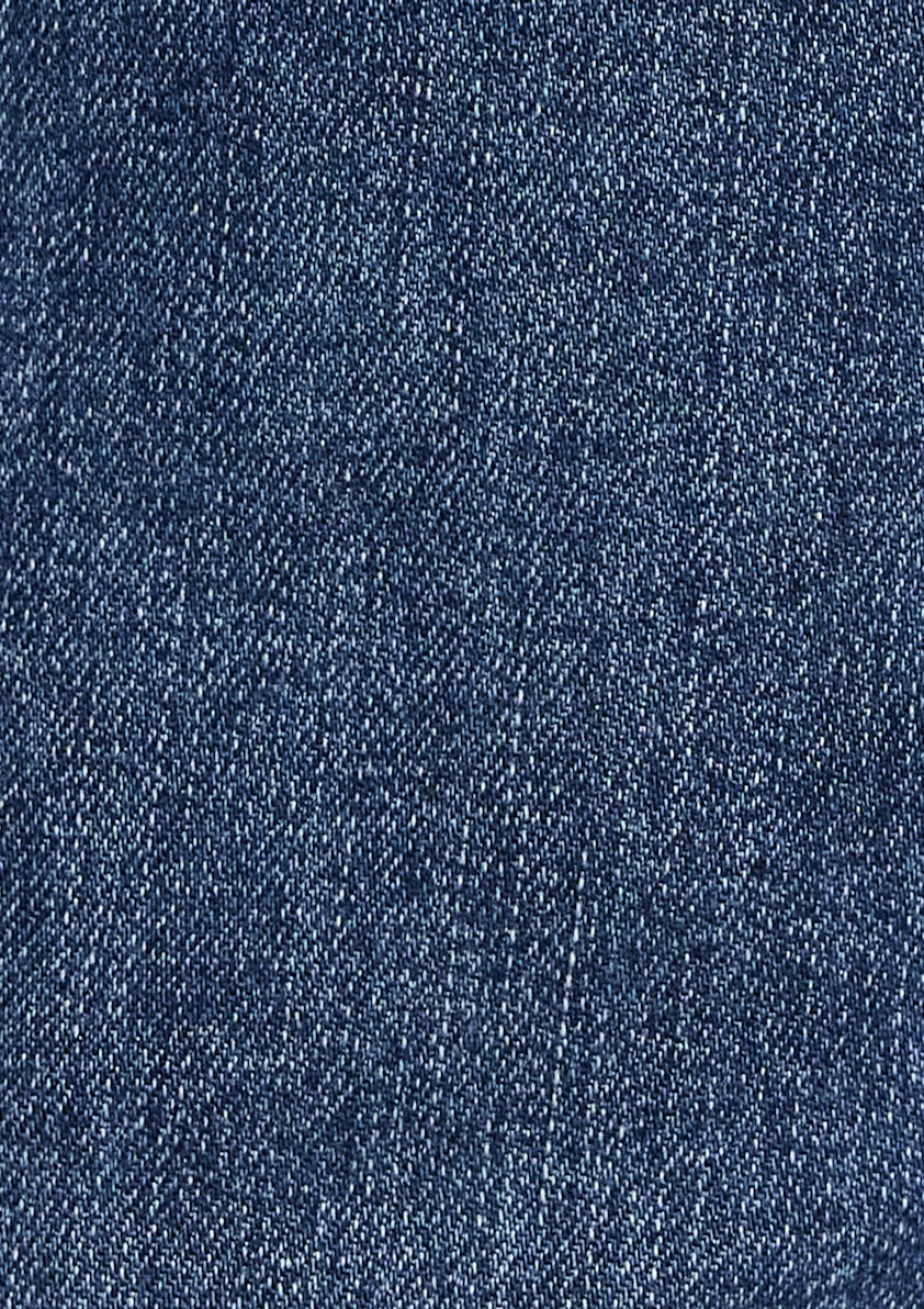 Mid Blue Maxton Straight Stretch Jean