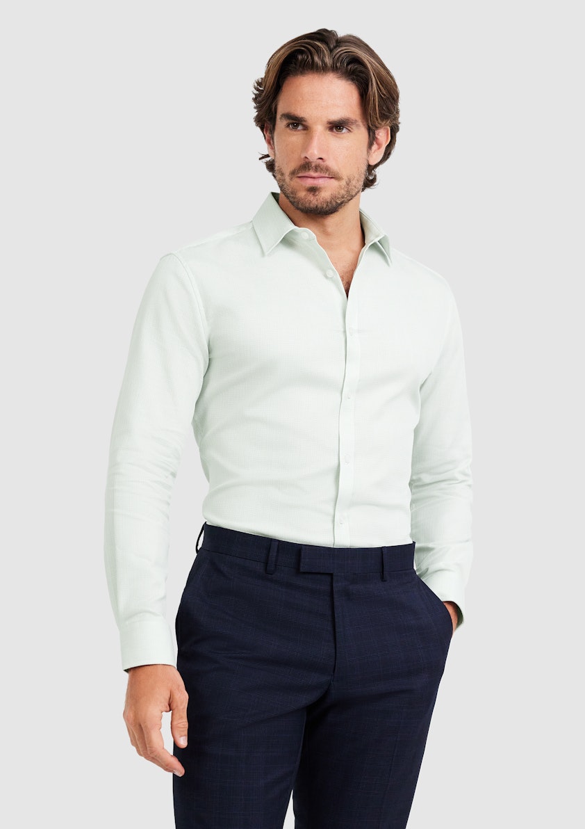 Jetsetter Textured Dress Shirt