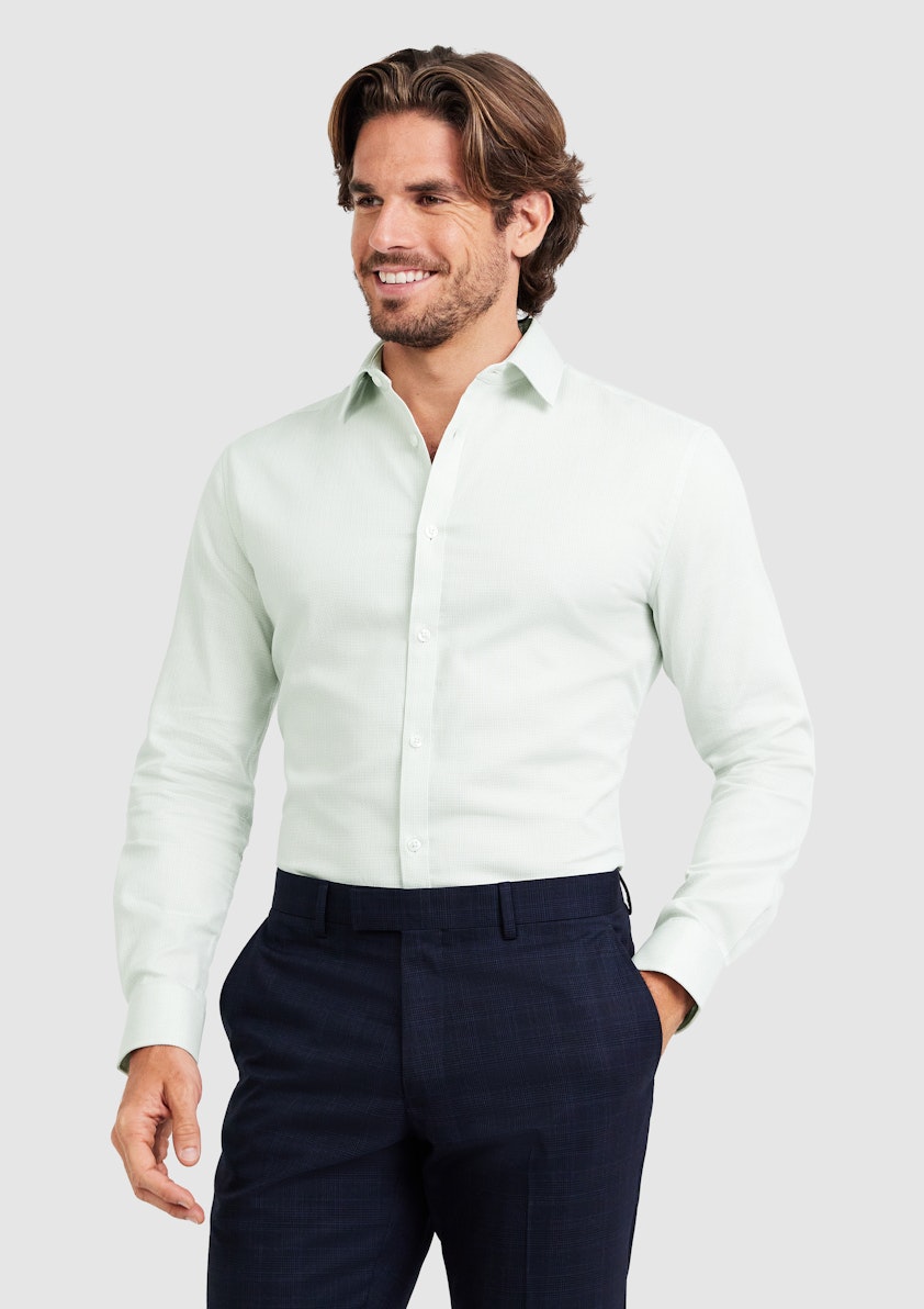 Jetsetter Textured Dress Shirt