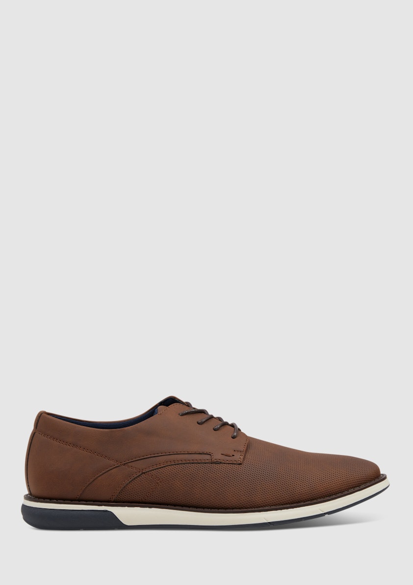Mexico Textured Lace Up Shoe