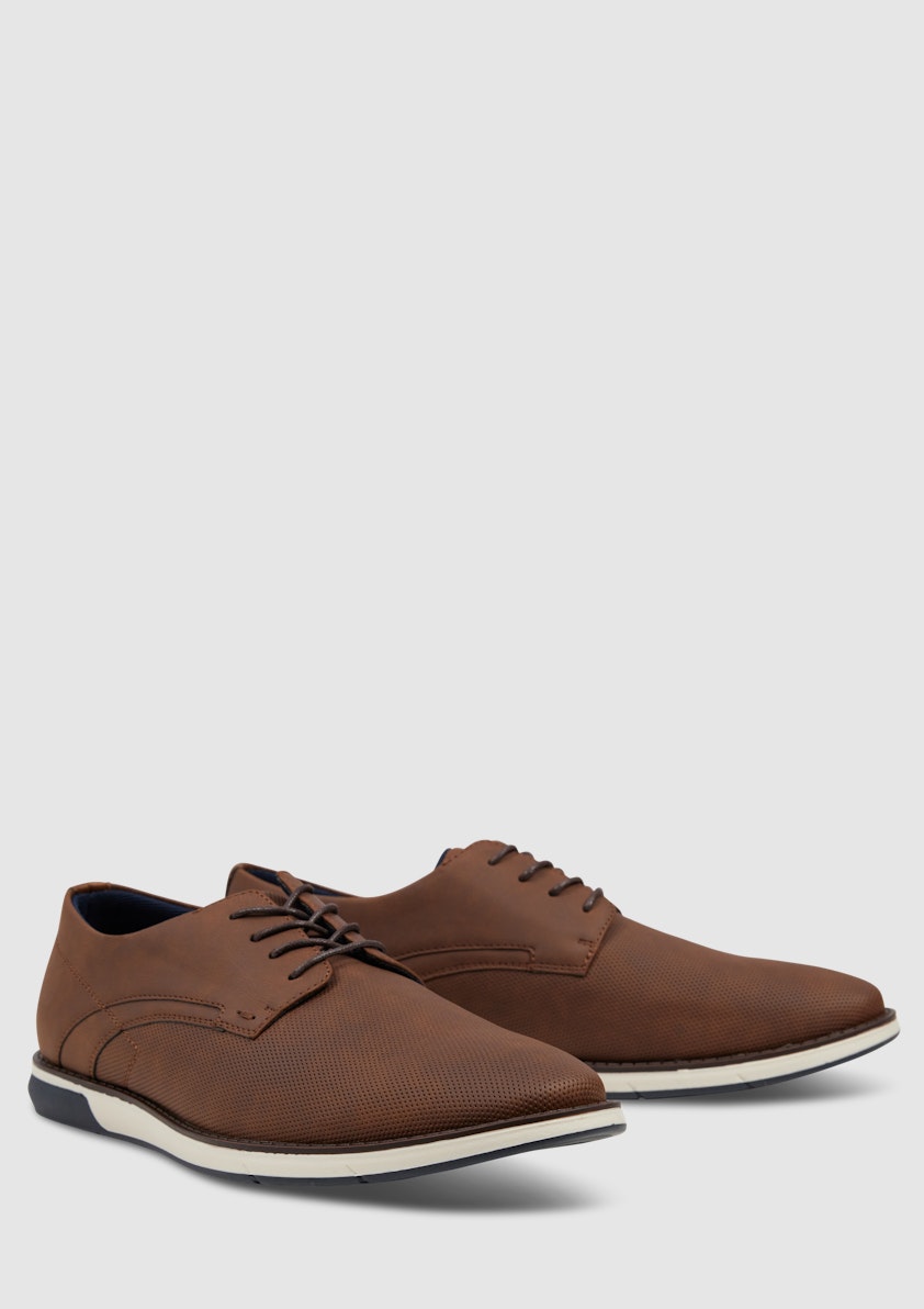 Mexico Textured Lace Up Shoe