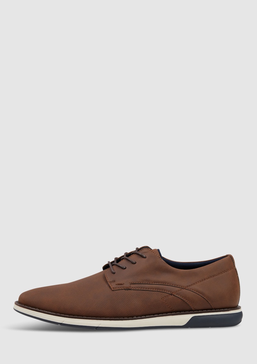 Mexico Textured Lace Up Shoe