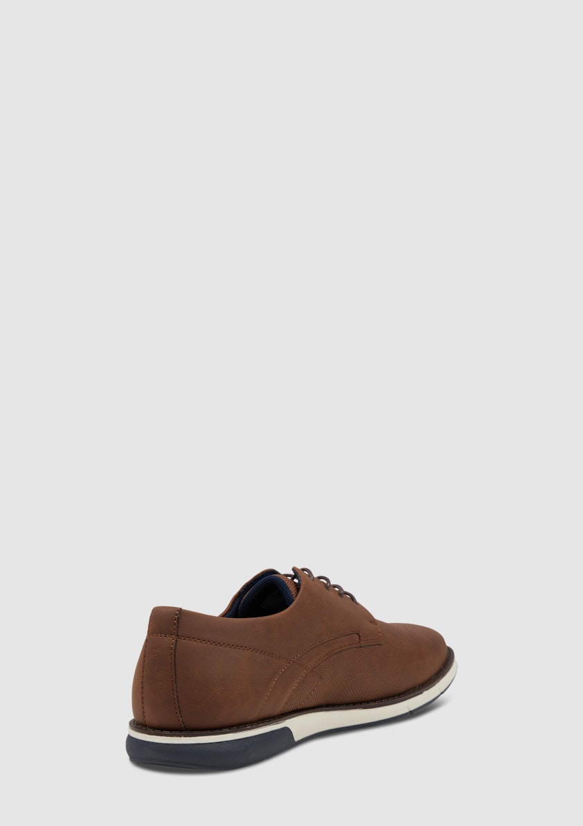 Mexico Textured Lace Up Shoe