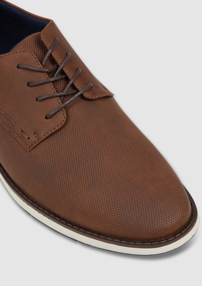 Mexico Textured Lace Up Shoe