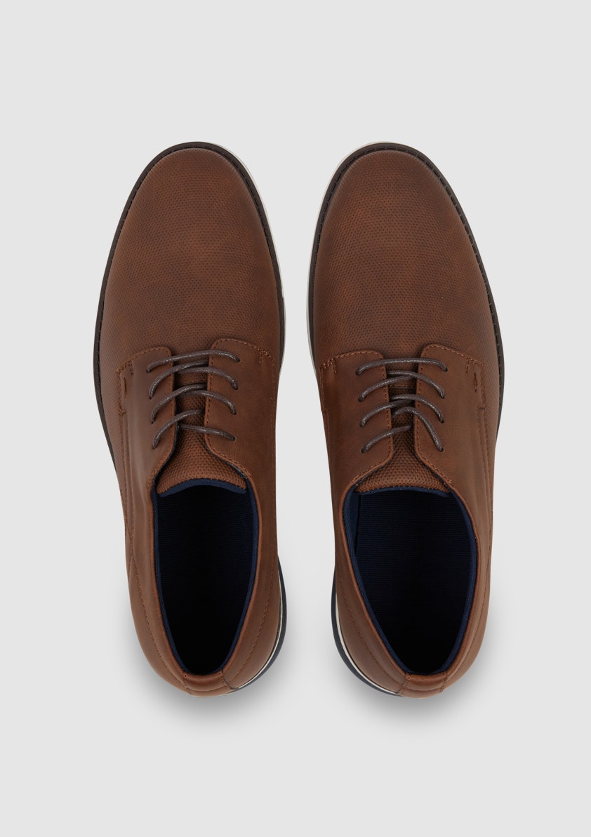 Mexico Textured Lace Up Shoe