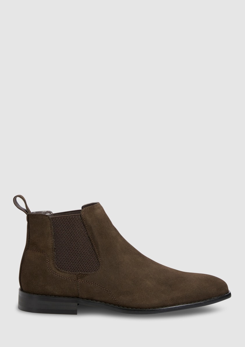 Jets Suede Gusset Boot