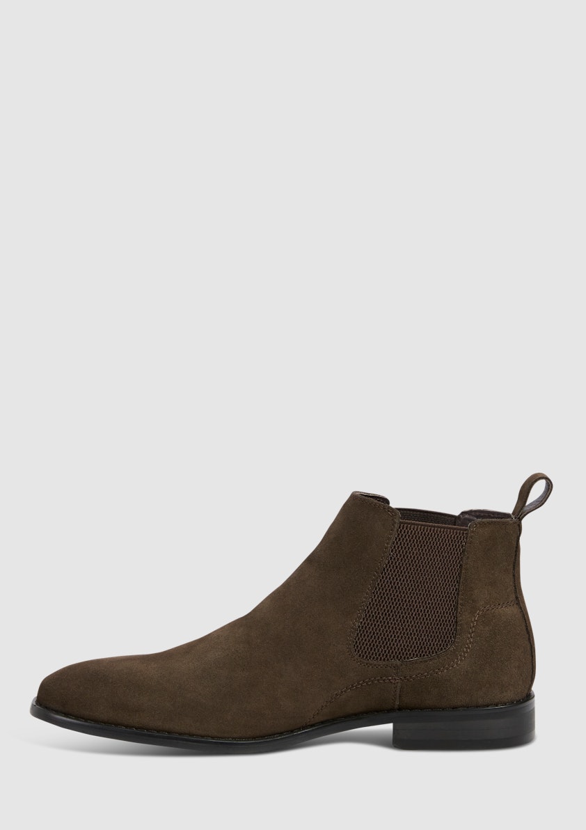 Jets Suede Gusset Boot