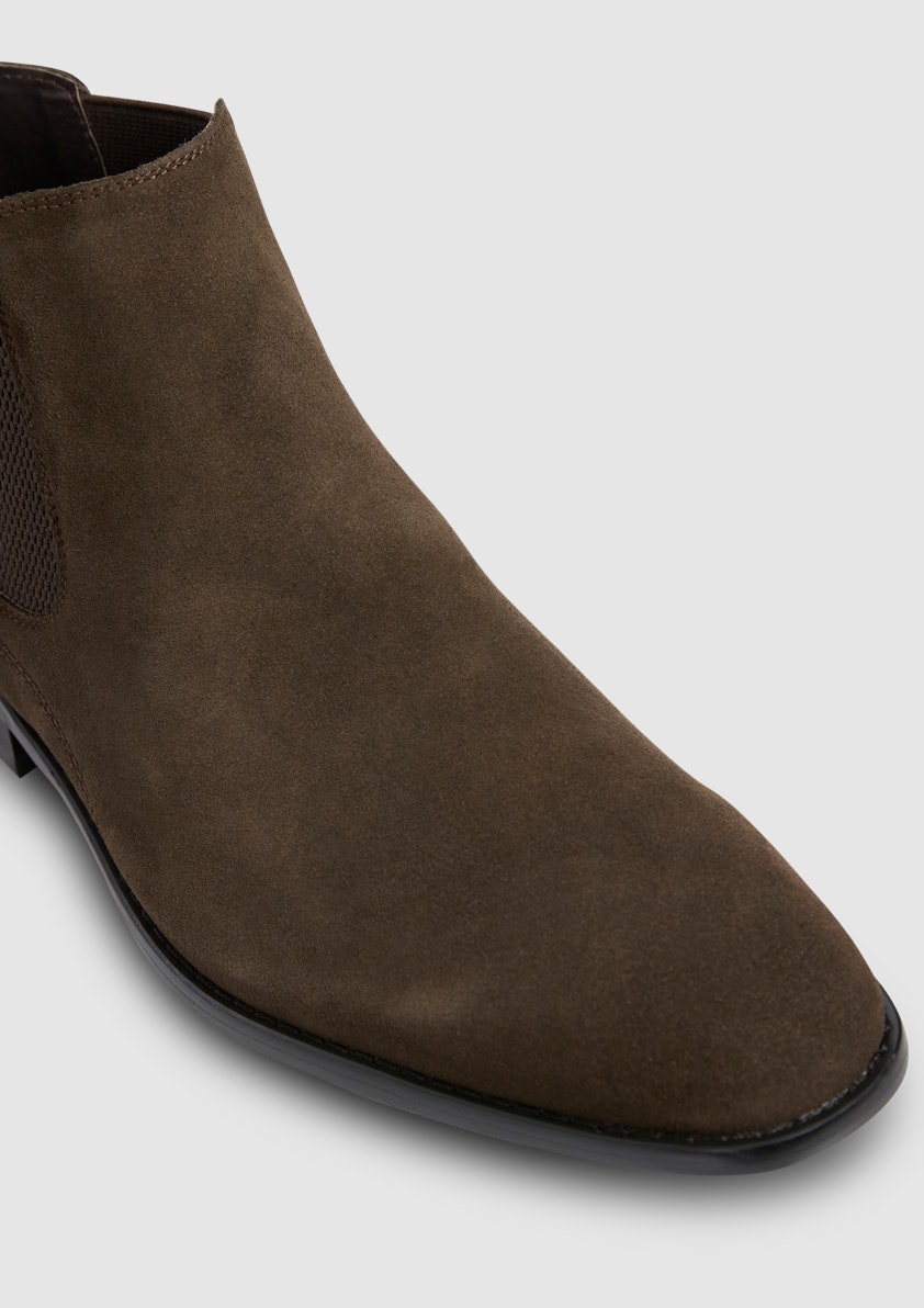 Jets Suede Gusset Boot