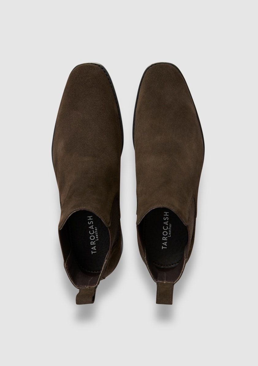 Jets Suede Gusset Boot