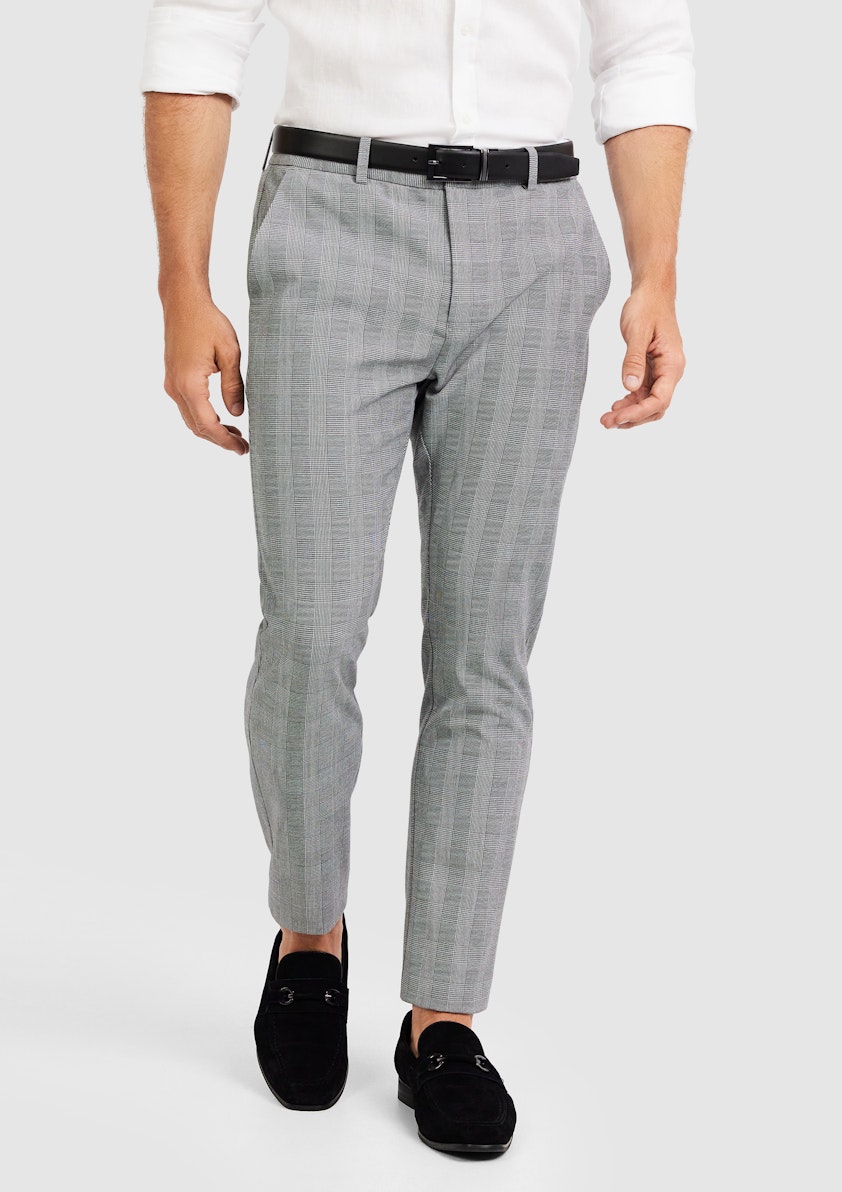 Declan Slim Check Pant