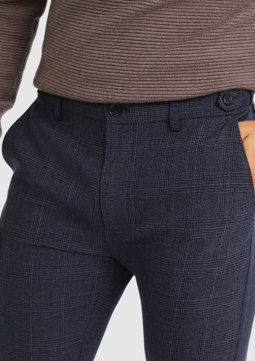 Madison Slim Check Pant