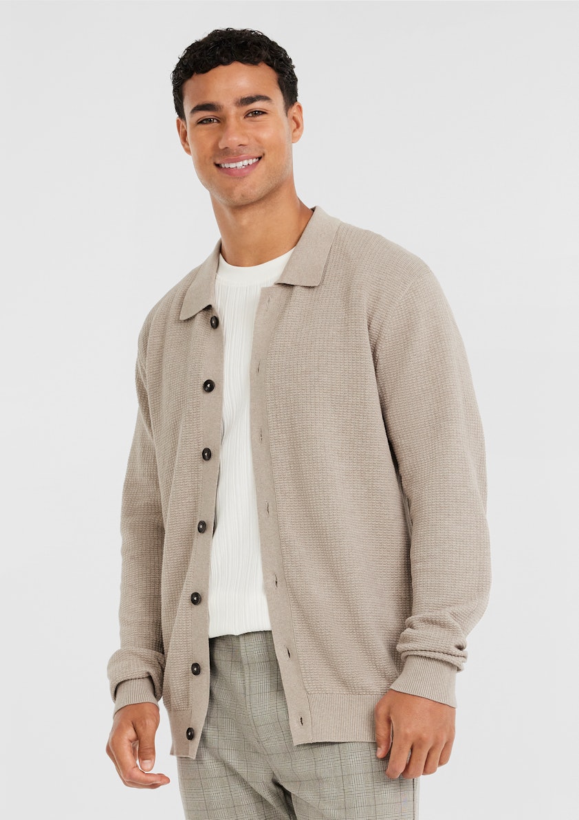 Beau Button Through Knit