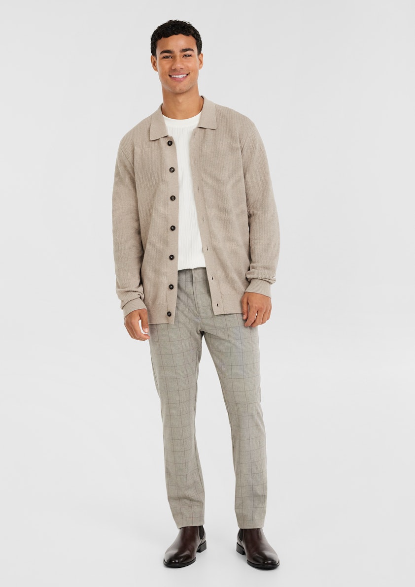 Beau Button Through Knit