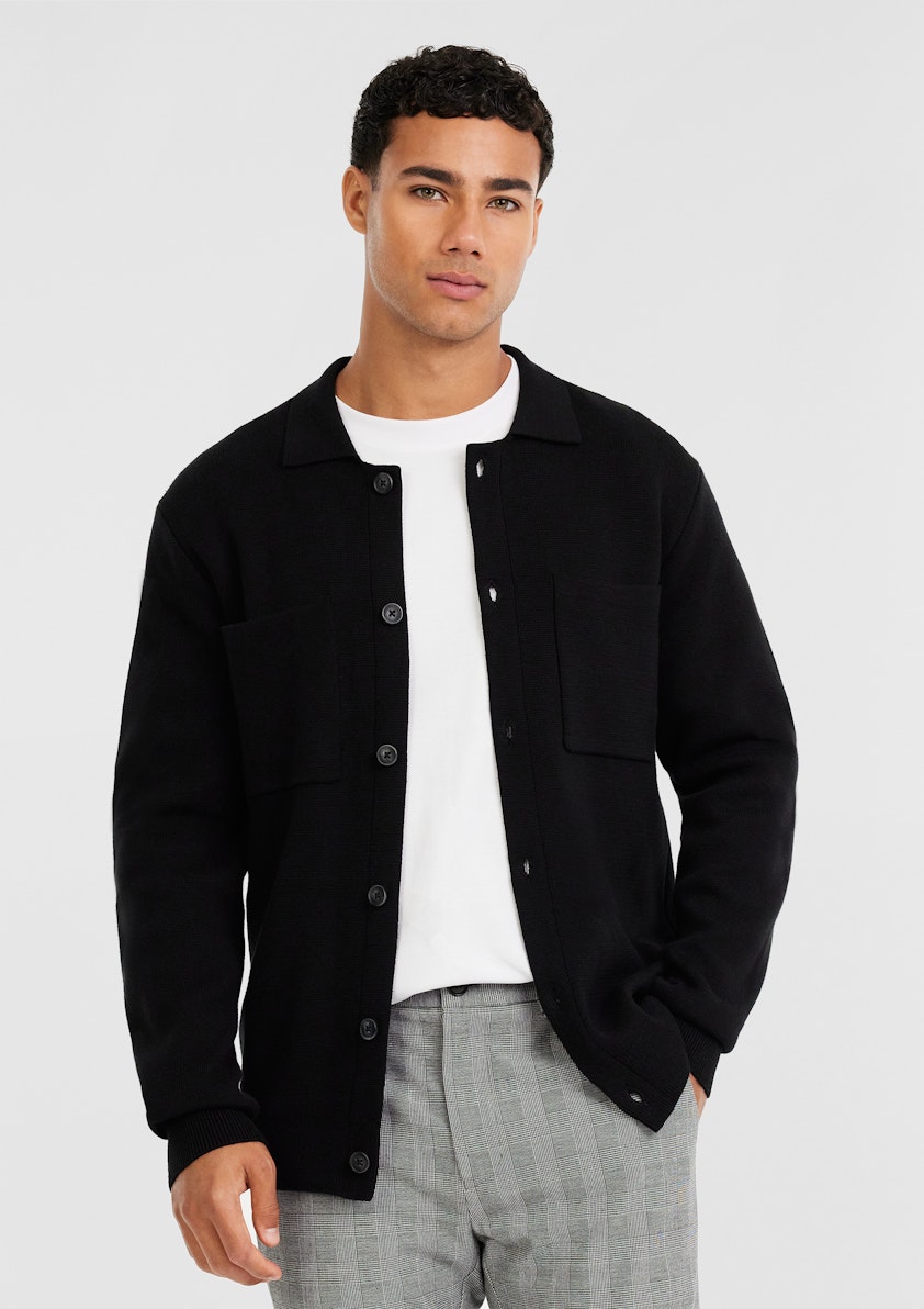 Ares Button Through Knit