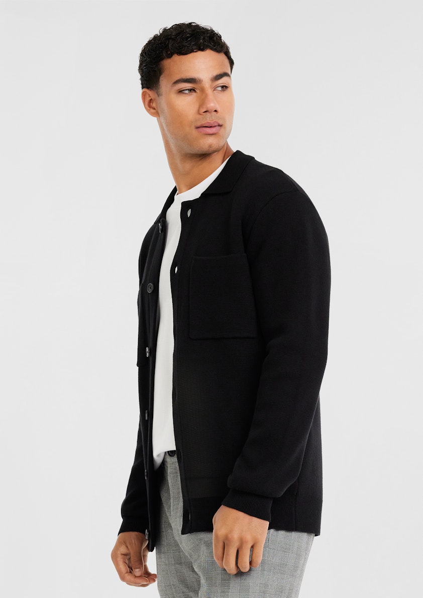 Ares Button Through Knit