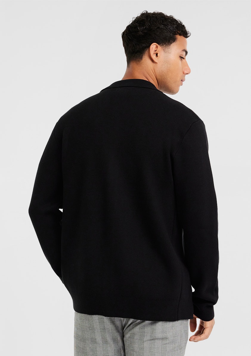 Ares Button Through Knit