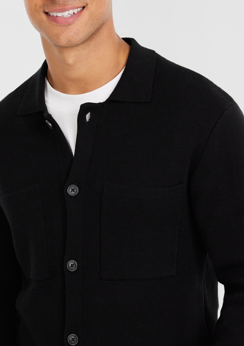Ares Button Through Knit