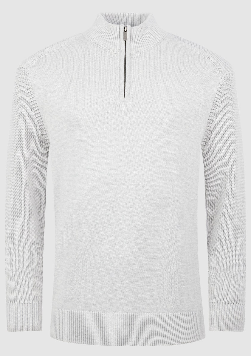Jaxley Zip Neck Knit